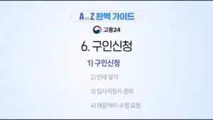 고용 24: 한국의 고용 서비스 혁신
