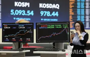 삼성전자 주가 — KR news
