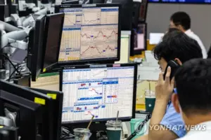 코스피, 삼성전자 실적 호조로 5494.78로 마감